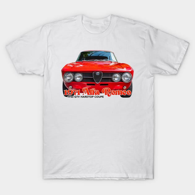 1971 Alfa Romeo 1750 GTV Hardtop Coupe T-Shirt by Gestalt Imagery